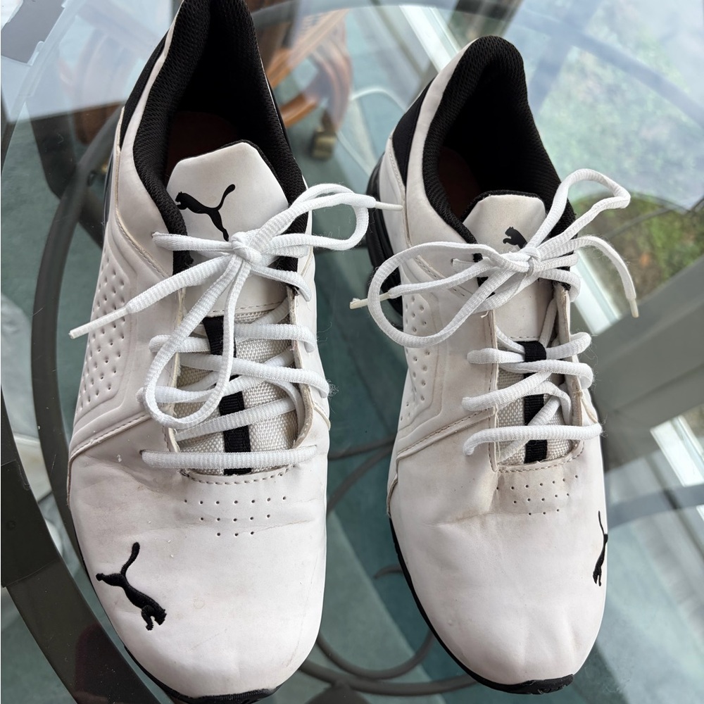 Puma Men's White Sneakers Mens -10